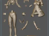 Usada Pekora - Hololive Vtuber Figure for 3D printing-6