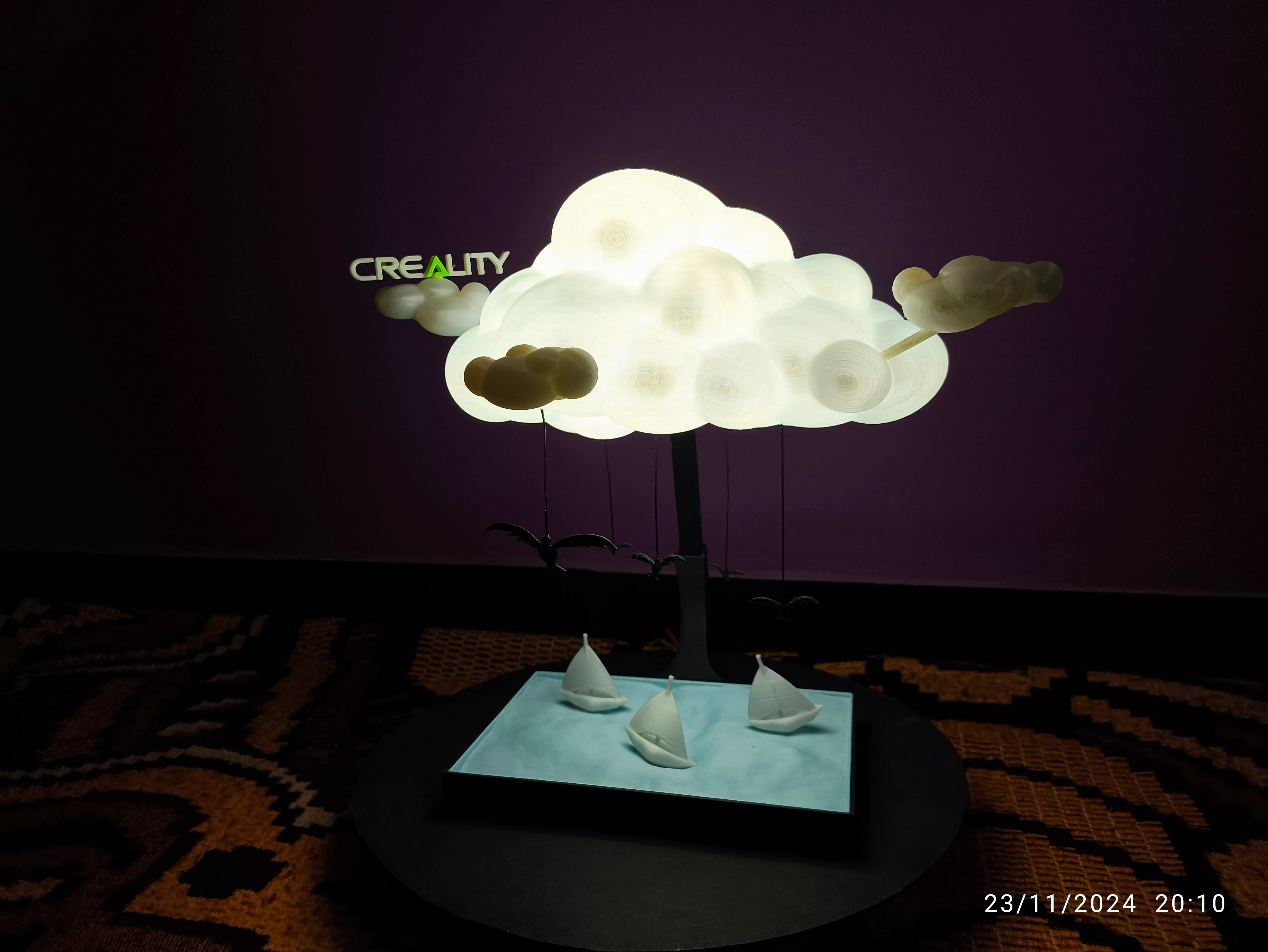 "3D Creality Cloud Table Lamp"