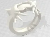 Heart Forming Hands Ring-2