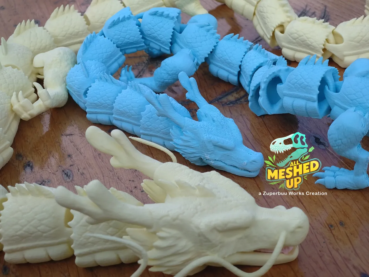 Juguete articulado Shenron Dragon v2