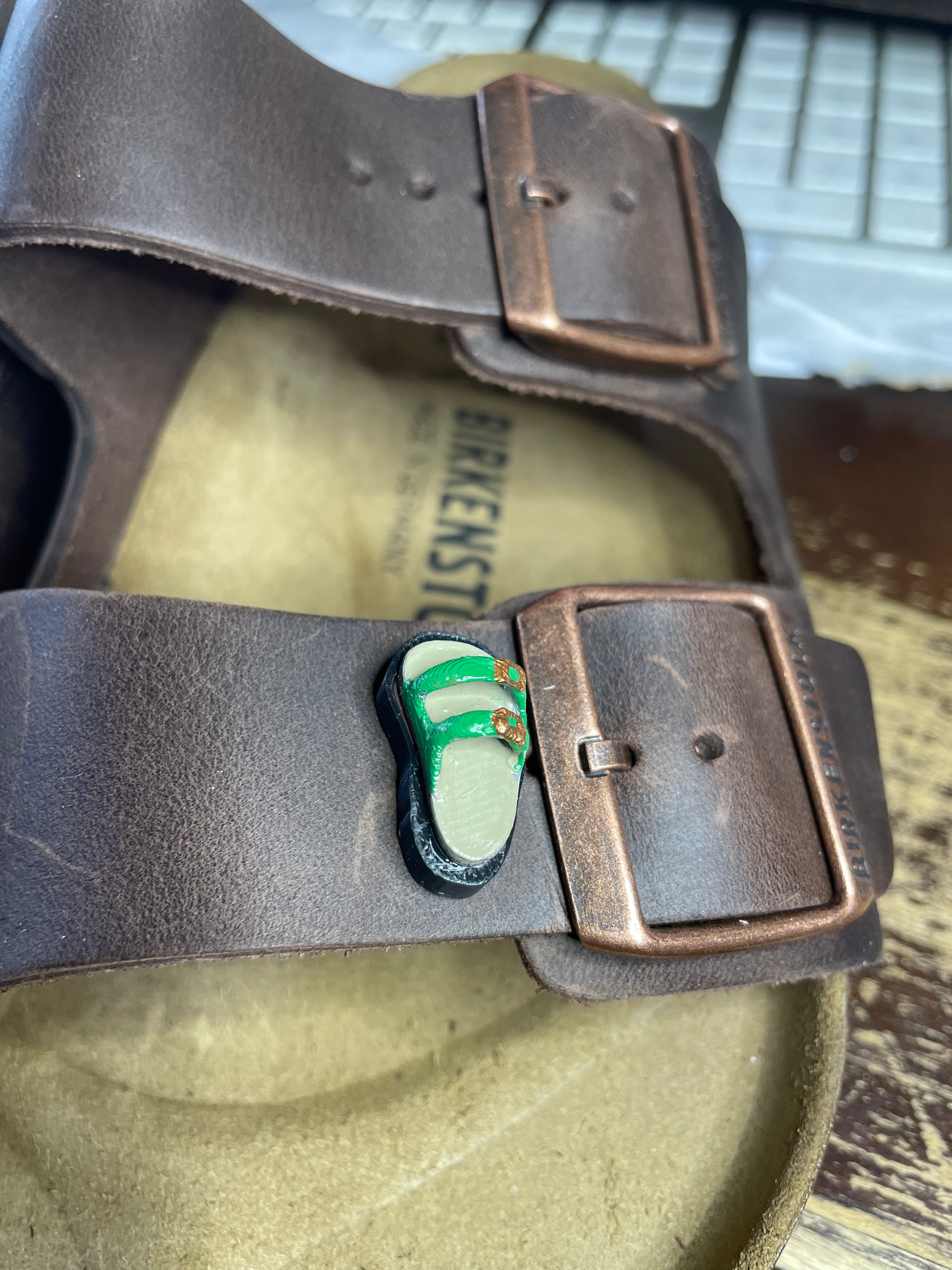 Mini ciondoli per scarpe Birkenstock