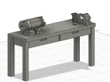 1/24 ÉTABLI DE GARAGE B / GARAGE WORKBENCH B-7