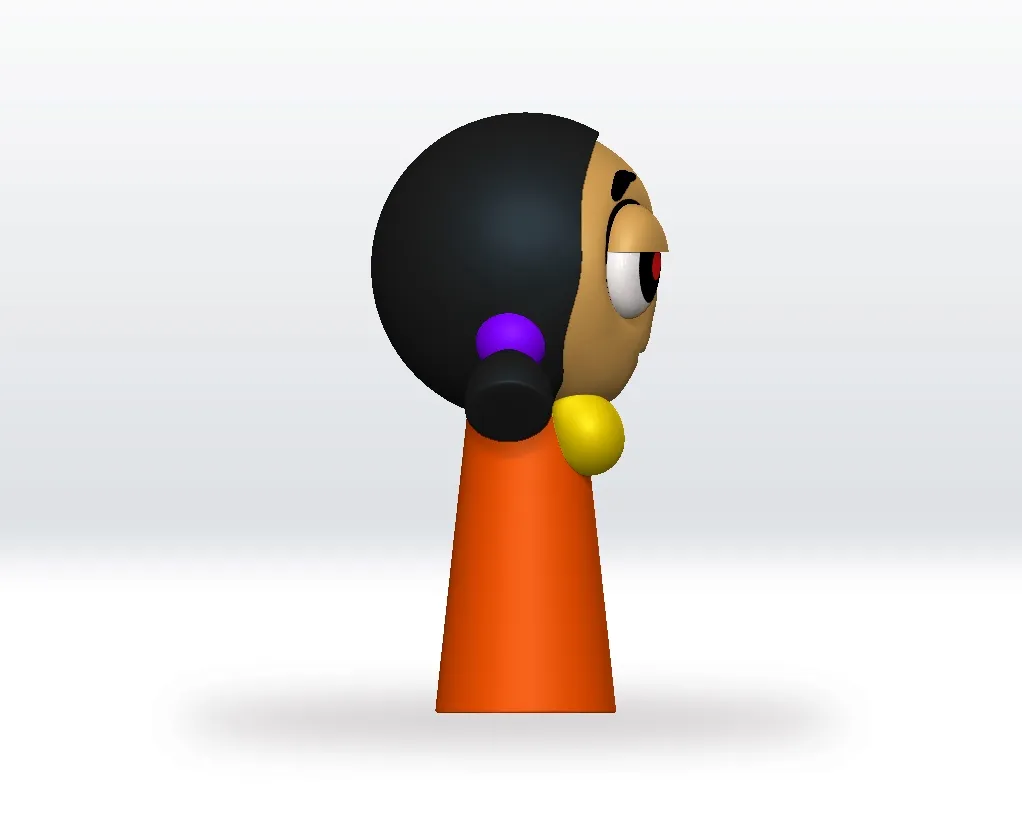 Sprunki doll Squid game STL 3D Character Fanart