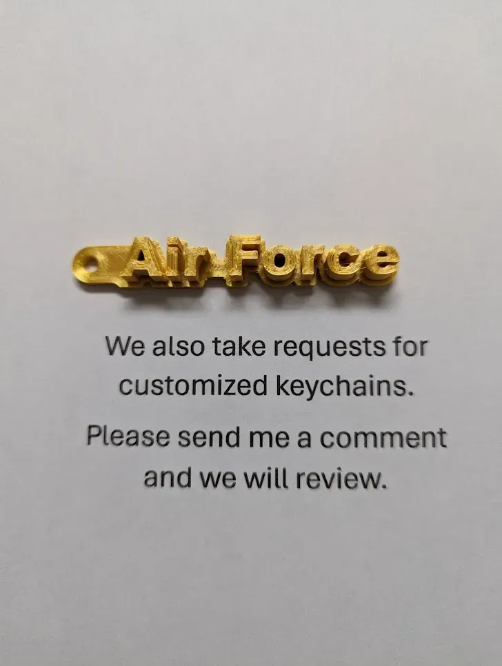 Air Force Keychain