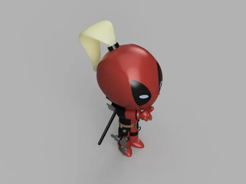 Marvel Comics Mini Lady Deadpool (Wanda Wilson)