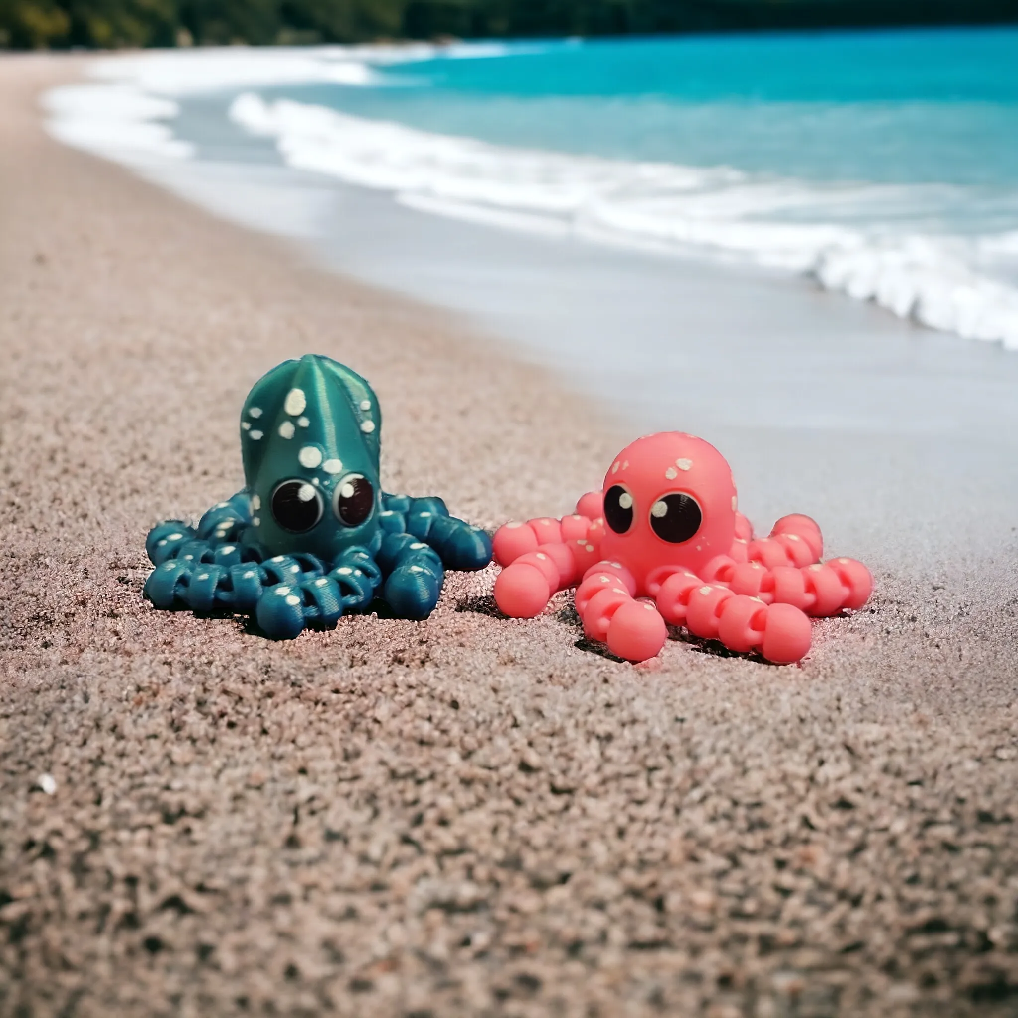 MINI FLEXI ARTICULATING OCTOPUS + CALAMARI ( SUPPORT FREE )