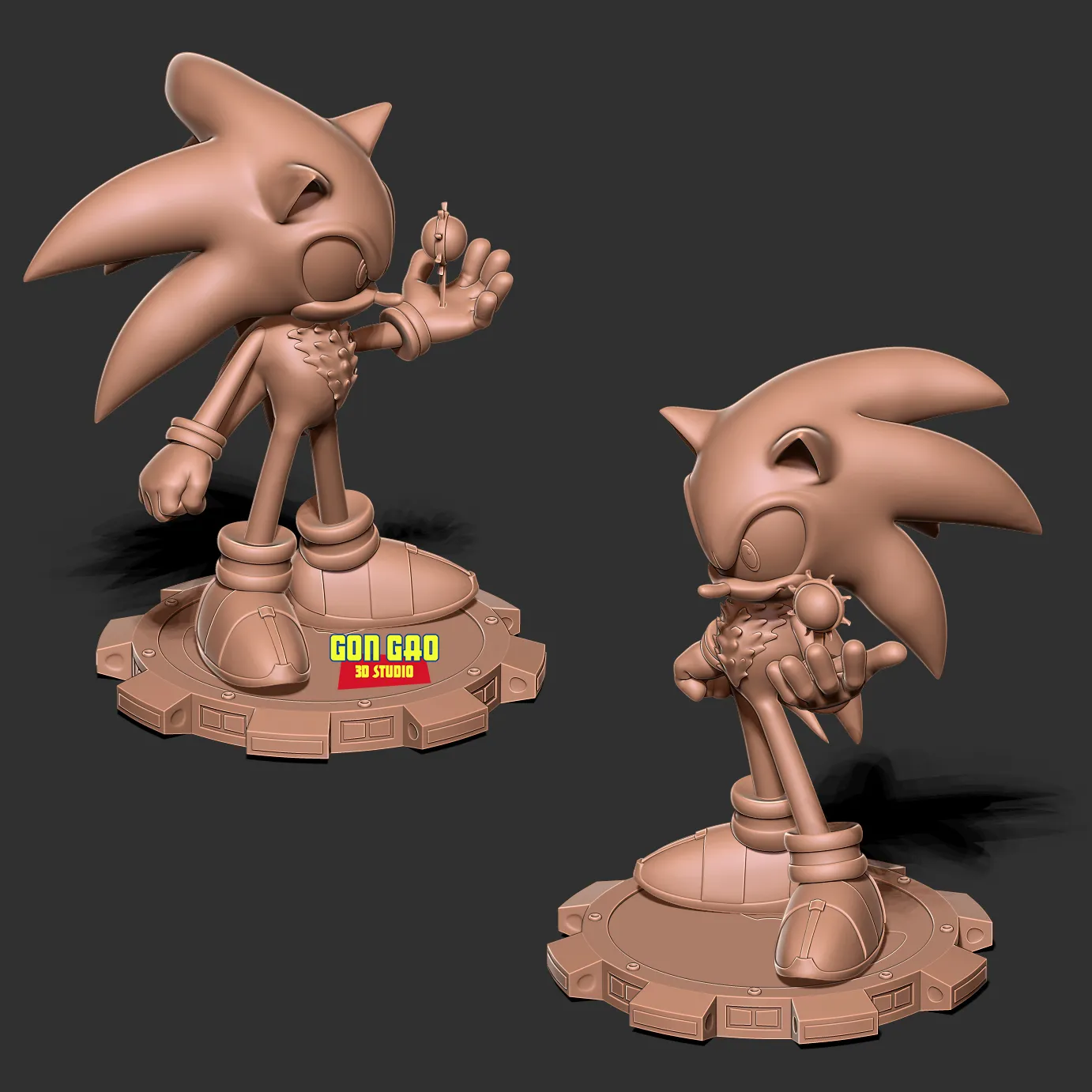 Red Sonic The Hedgehog