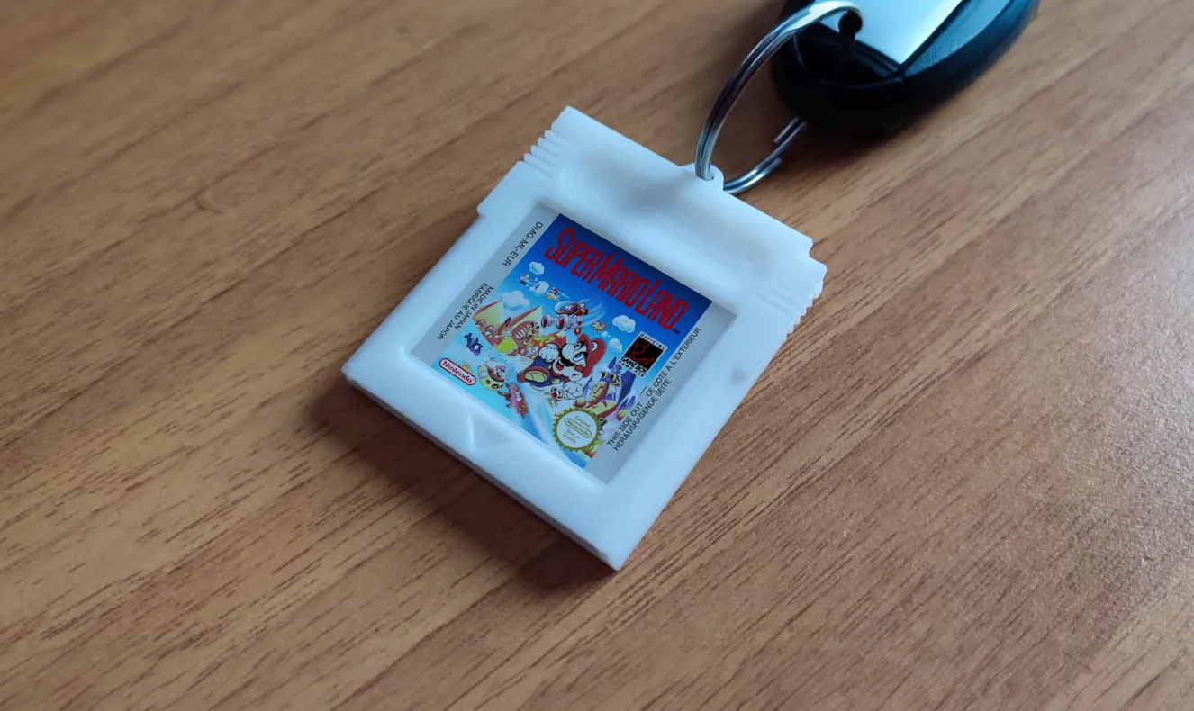 Nintendo Game Boy Keychain