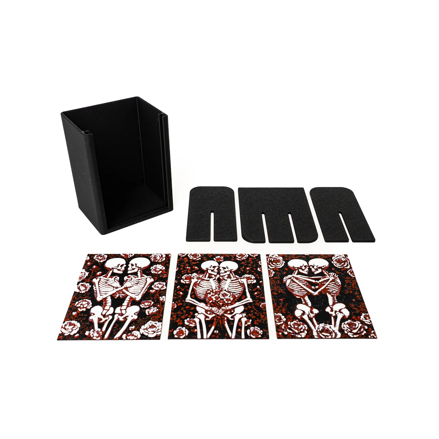 Skeleton Romance Pen Holder