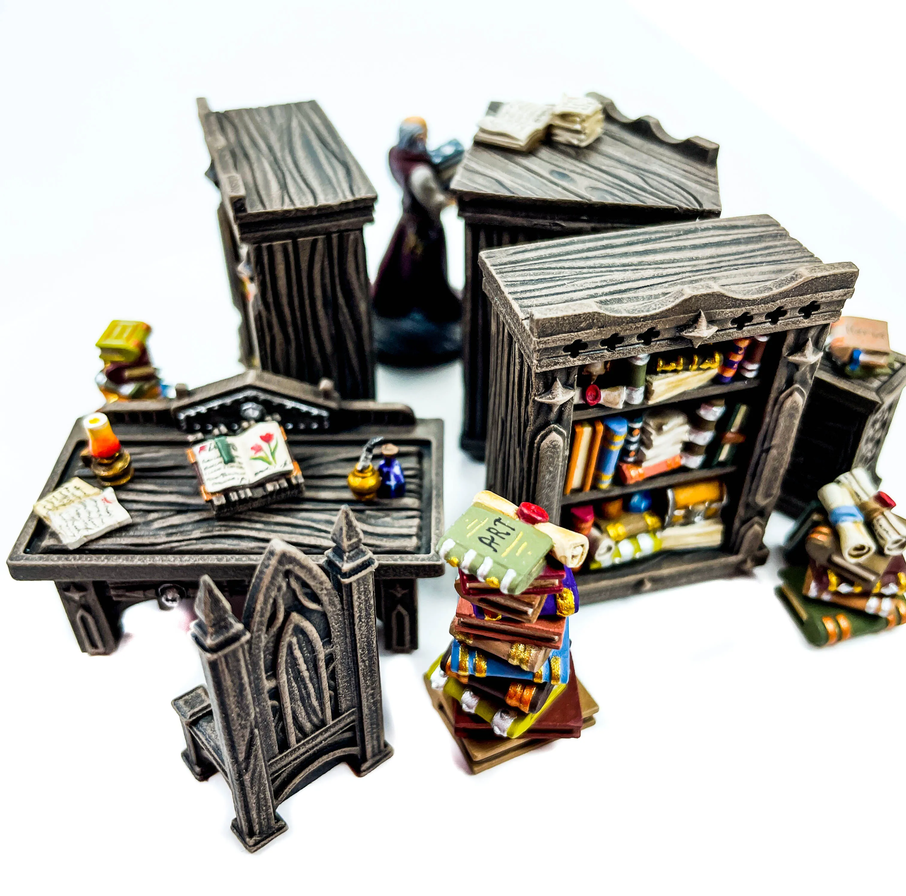 Bibliothecaris Leeshoek miniaturen