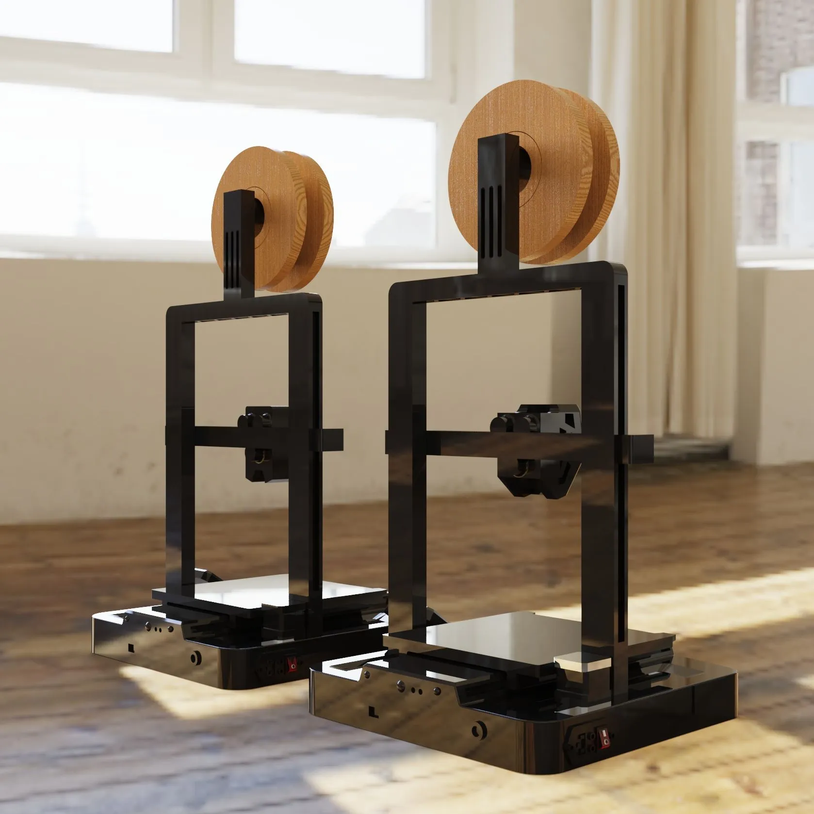 Ender3 V3 KE & SE articulated Christmas and table decoration-6