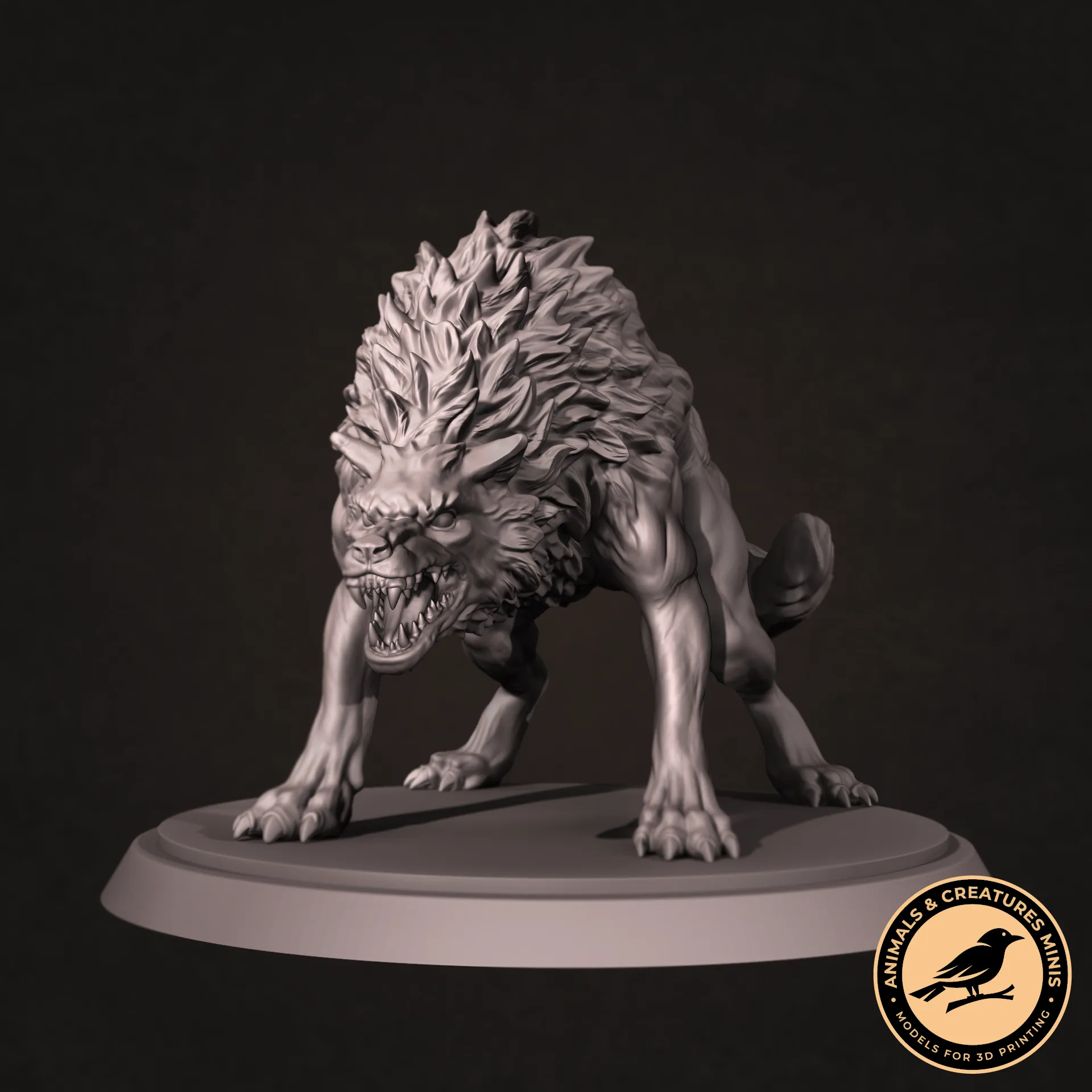 Dire wolf (aggressive)