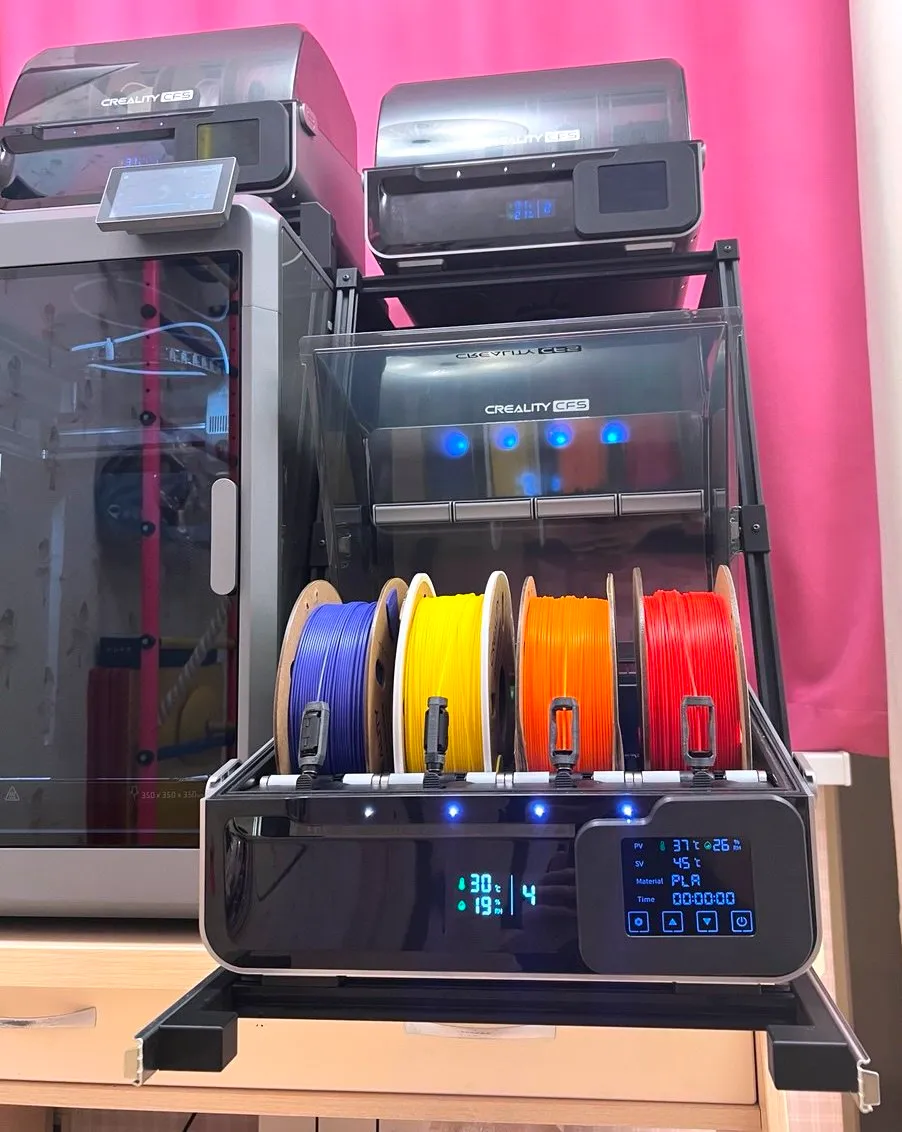 soporte de 3 CFS con raíles deslizantes (no giratorios)