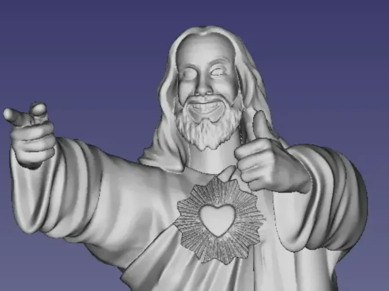 Jesus from dogma (Buddy Christ)