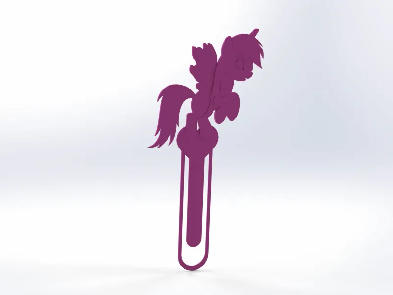 Unicorn Bookmark