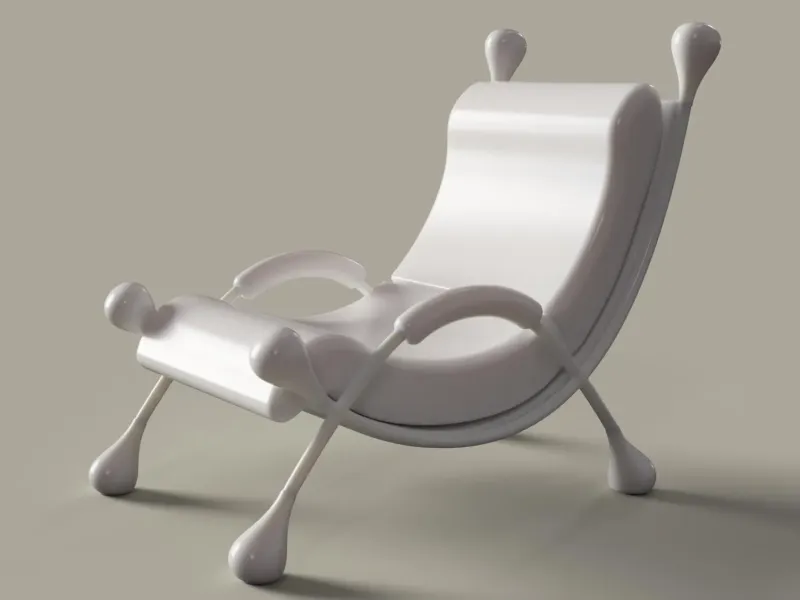 Design Mini Armchair _ Catch-all Tray/Phone Holder