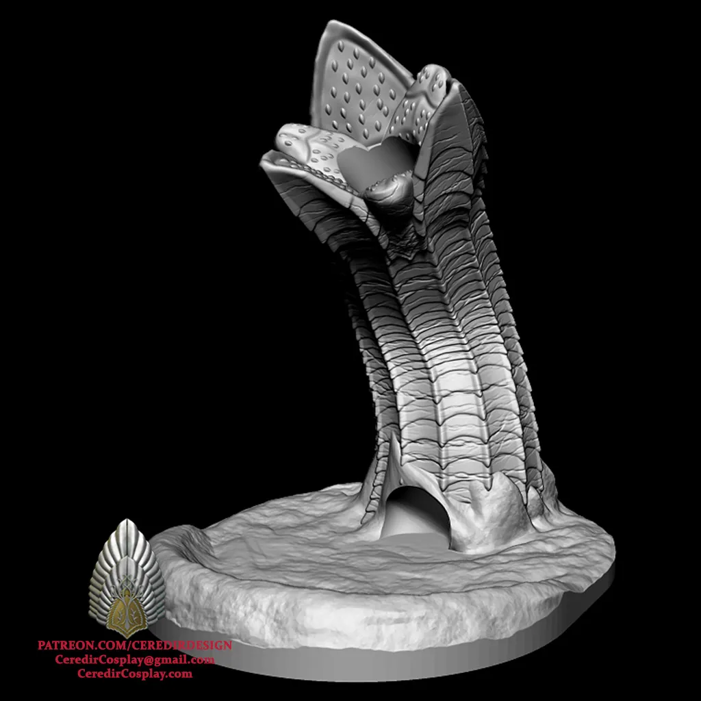 Dune Sandworm Dice Tower 3D DIGITAL DOWNLOAD