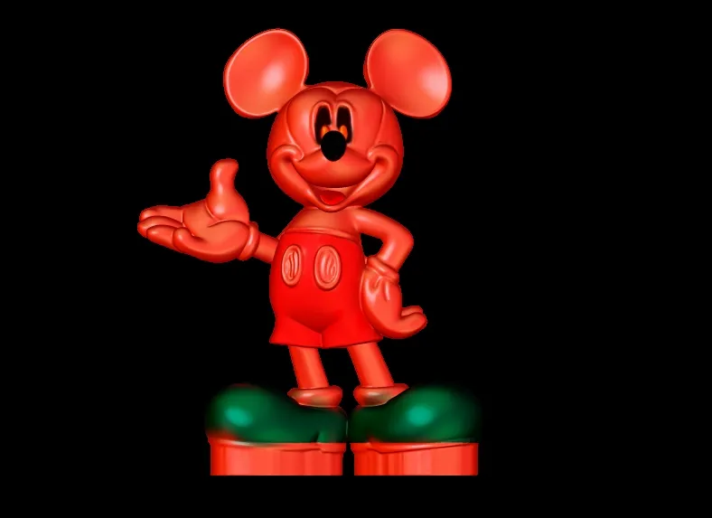 Other STL Download - Cute Mickey Modelby Christina3d
