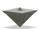 YU-GI-OH PYRAMID KEYCHAIN-1