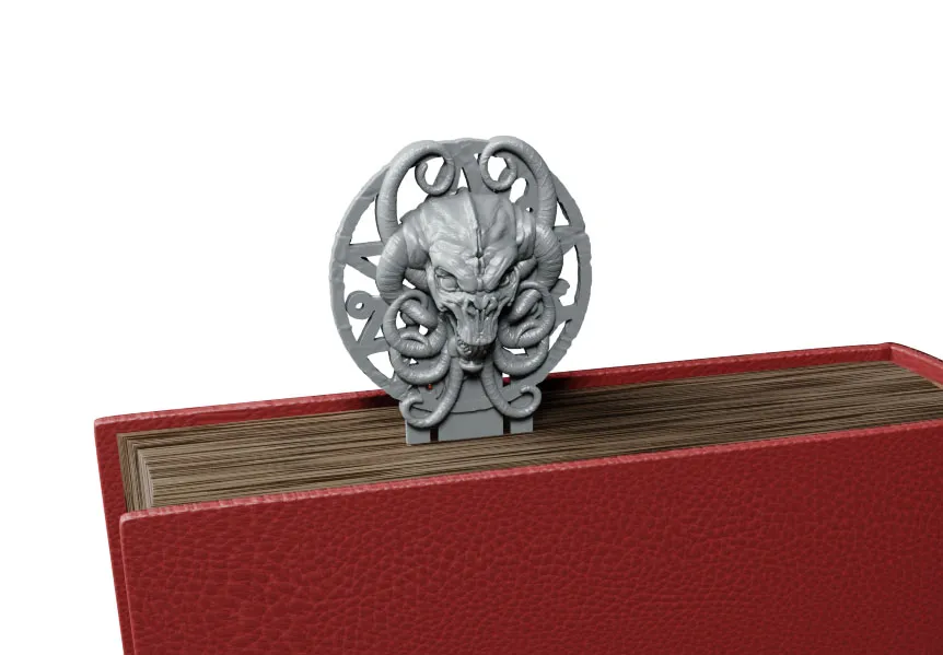Necronomicon Demon Bookmark