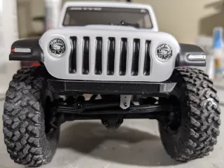 SCX24 Jeep JLU / Deadbolt - High Clearance Mini Front Bumper