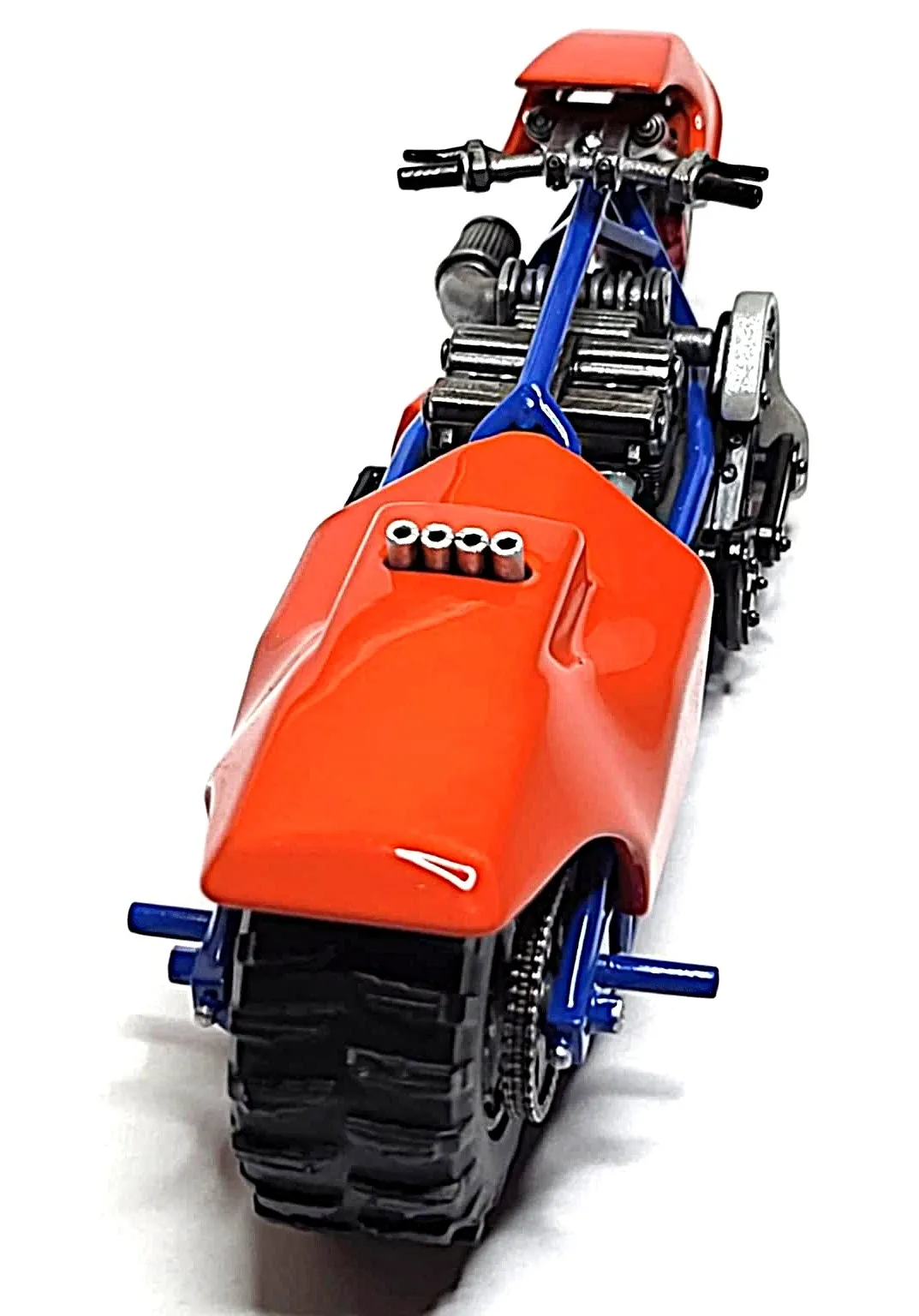 Top fuel Dirt dragster motorcycle Scale 1:25-3