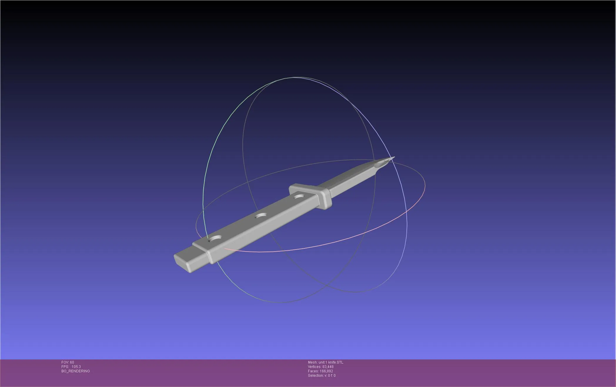 Evangelion Original Unit 1 Prog Knife
