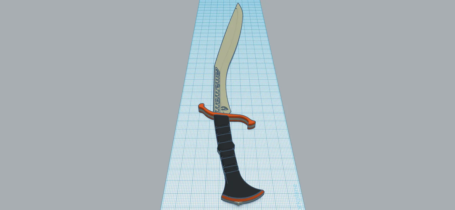24.5 Inch Chitlangi Talwar Sword
