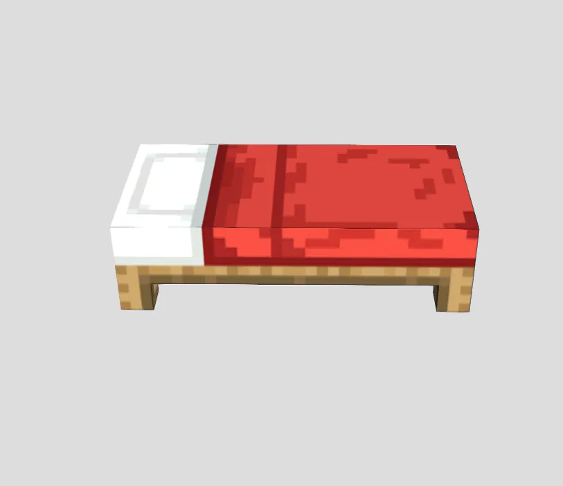 Minecraft Bed