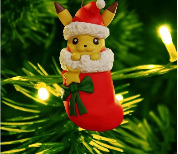 Christmas Pikachu Decor