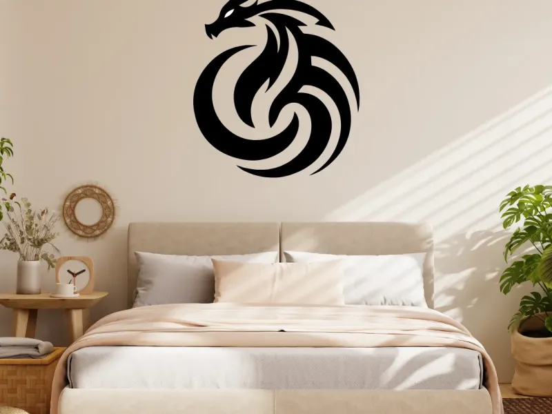 Firestorm Dragon Wall Art