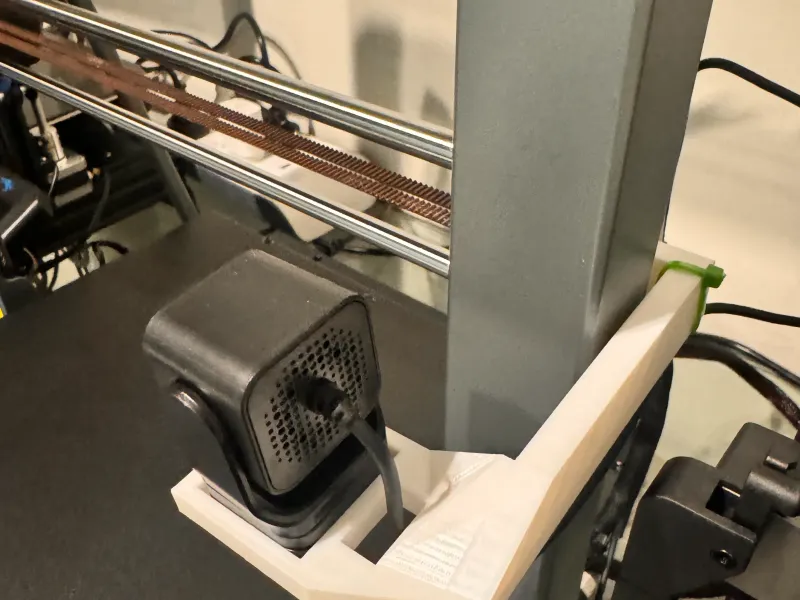 Nebula camera mount for Ender 3v3 Plus - raises with Z axis