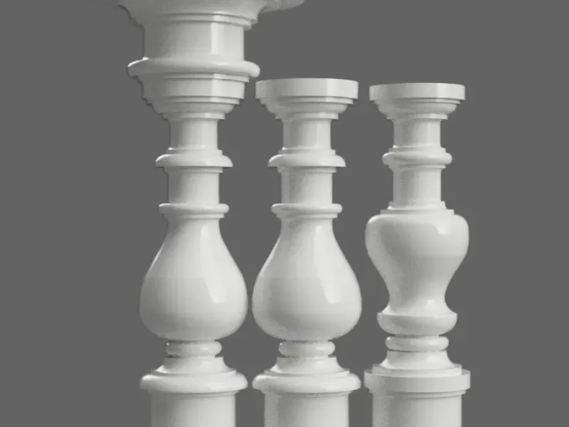 BALUSTER - TABLE LEG - FURNITURE - STAIRS