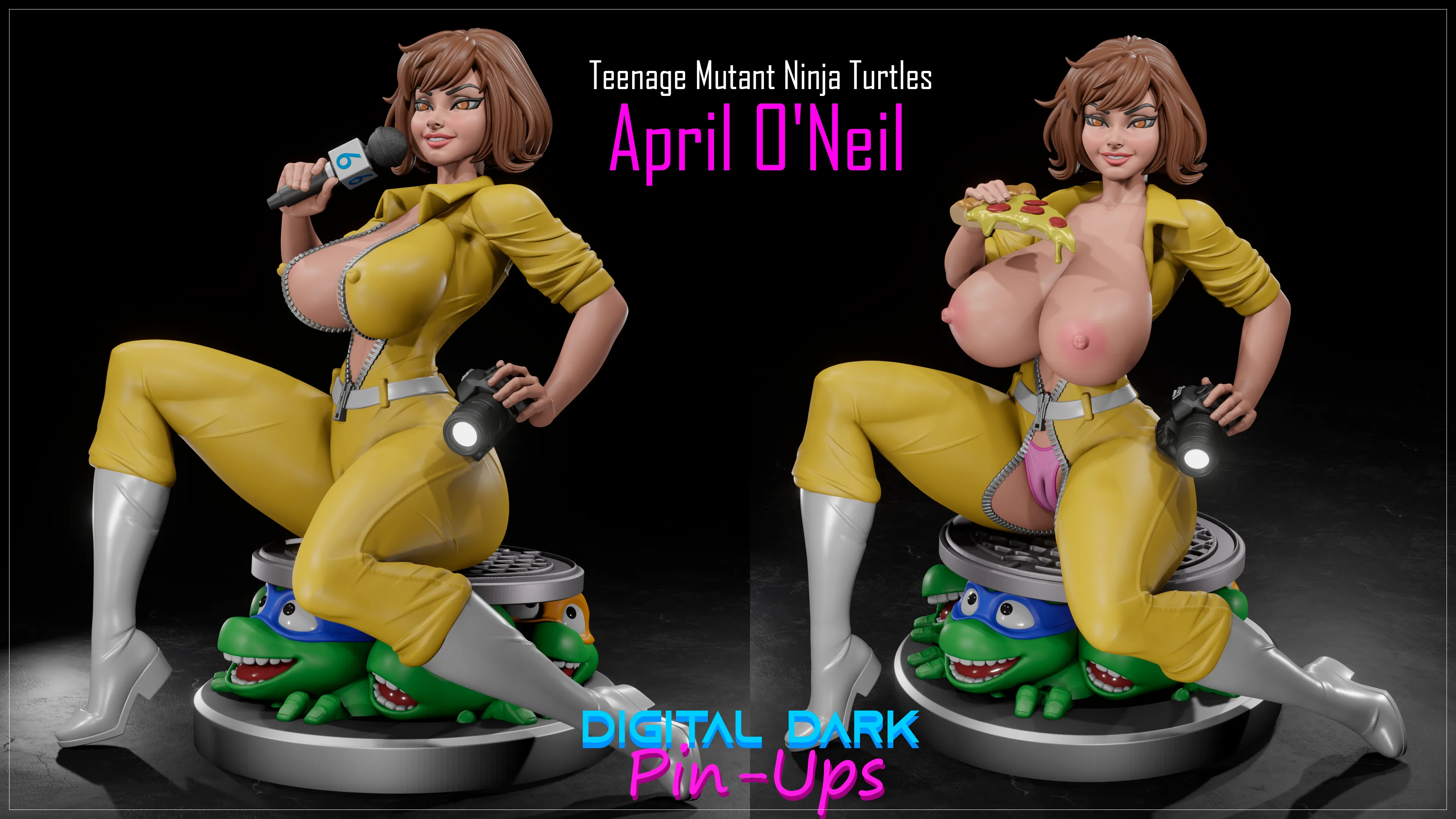 APRIL O'NEIL WITH NSFW VERSION