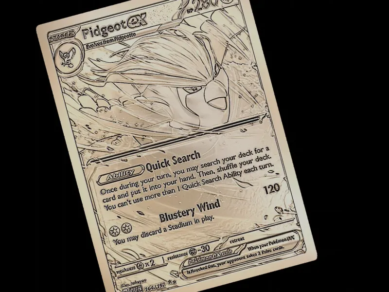 Pidgeot Pokemon card