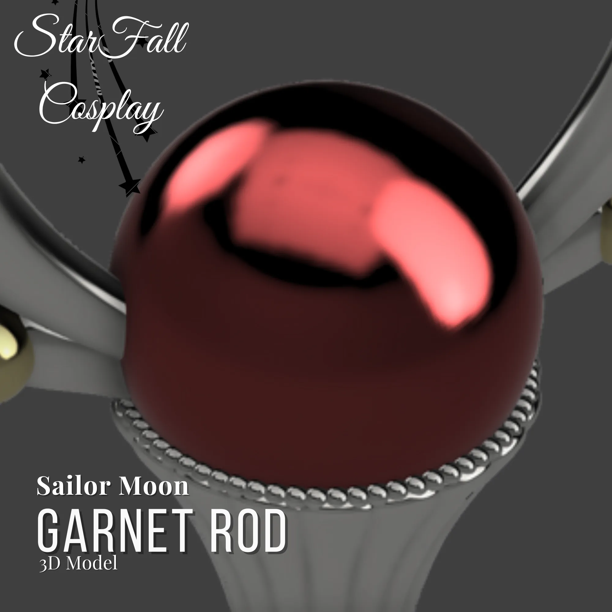 Garnet Rod Sailor Pluto