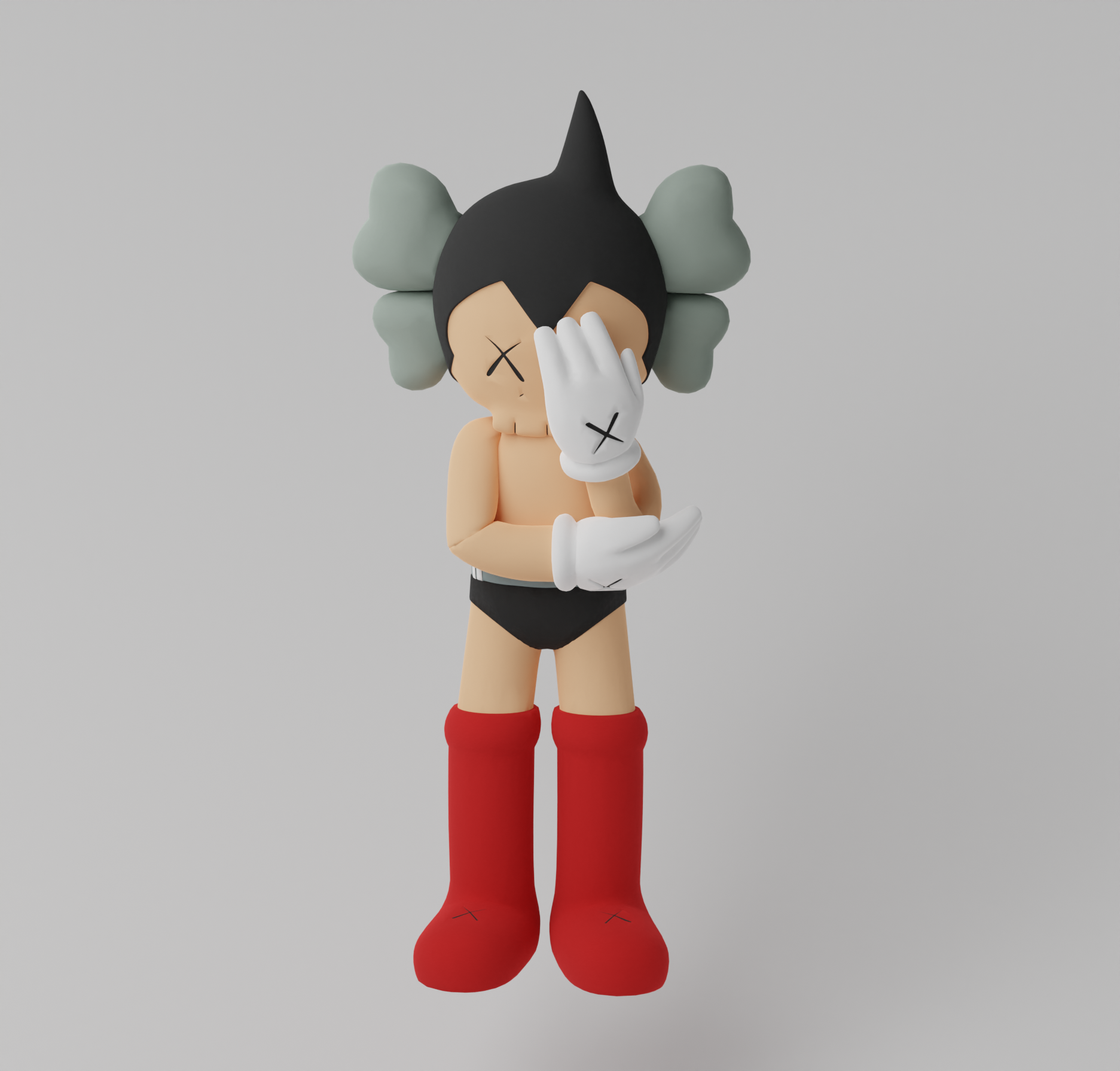 KAWS TOYS Astroboy Pinocchio BFF | 3D model