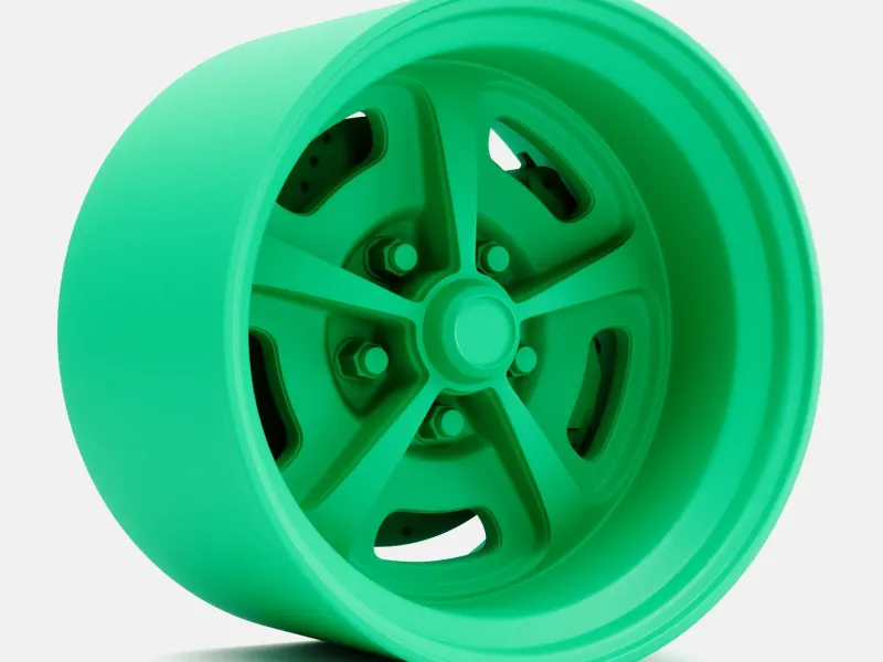 1/24スケール、15x10 Magnum 500ホイールおよびブレーキ