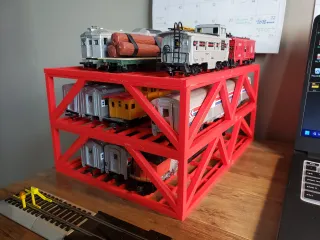 Stackable Rail Rack