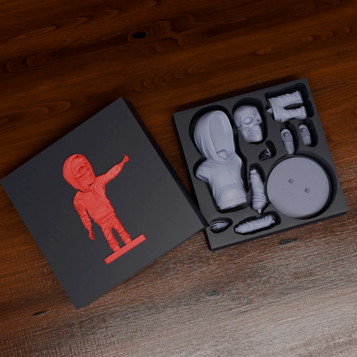 SKELETON FUCK YOU IN BOX
