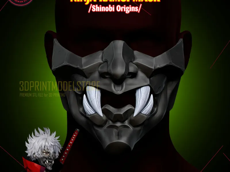 Косплей-маска Ninja Kamui Shinobi Origins — Аниме, видеоигры
