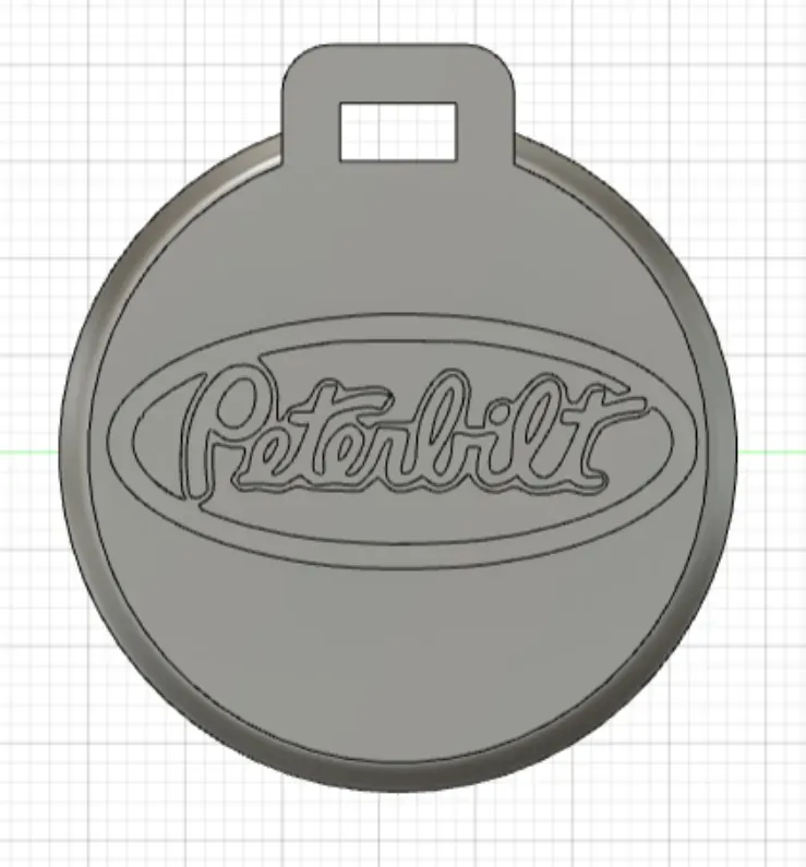 Pendentif porte clé Peterbilt / Peterbilt Key ring