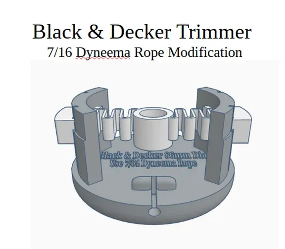 Black & Decker Weed Whacker Mod