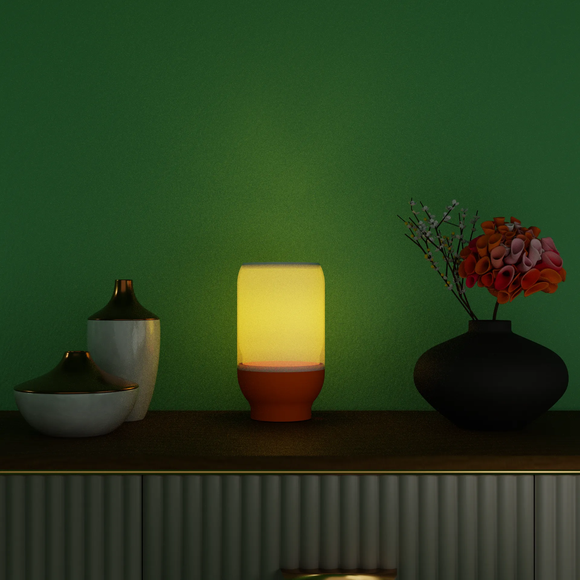 Capsule lamp