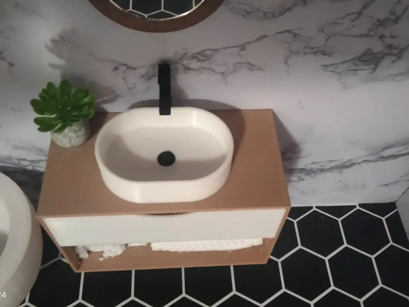 1/6 Scale Dollhouse Basin