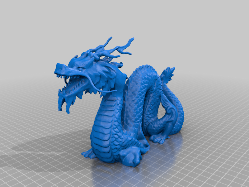 chinese dragon miniature | 3D models download | Creality Cloud