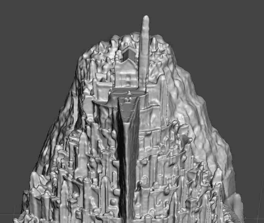 LOTR Minas Tirith v2 | 3D models download | Creality Cloud