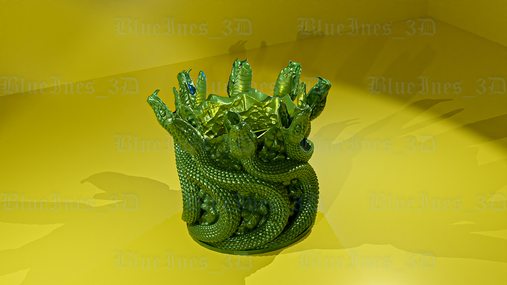 Snake Pen holder | 3D models download | Creality Cloud