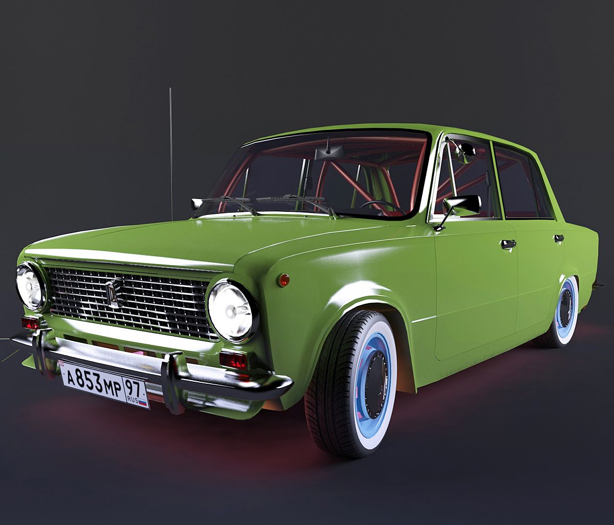 VAZ 2101 | 3D models download | Creality Cloud