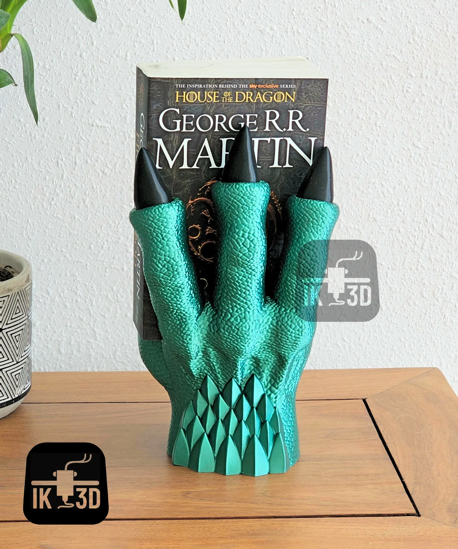 Dragon Claw Book Holder / No Supports / 3MF Included
